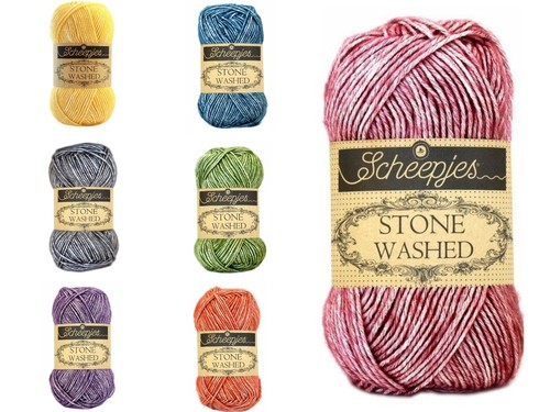 Scheepjes stone washed - stone,