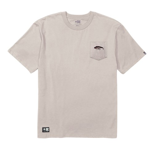 Salty crew washed pocket - crew, tee